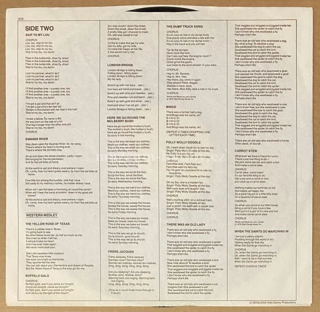 Larry Groce And The Disneyland Children's Sing-Along Chorus - Obrázek 4