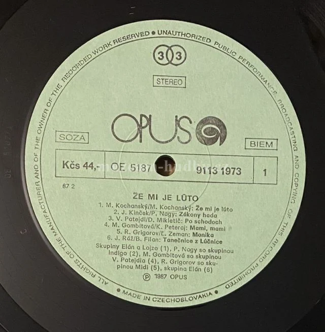 Elán, Marika Gombitová, Peter Nagy & další - Obrázek 4