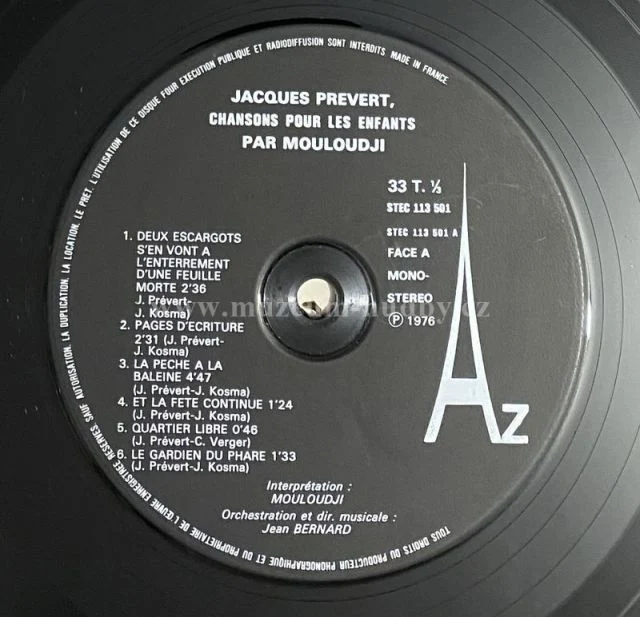 Jacques Prévert, Mouloudji - Obrázek 5