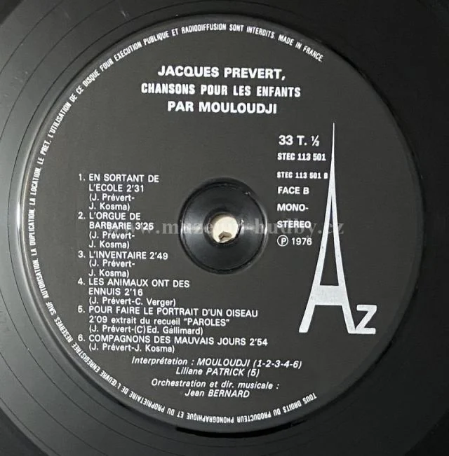 Jacques Prévert, Mouloudji - Obrázek 6