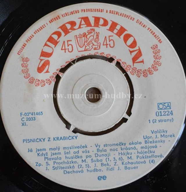 Various – Písničky Z Krabičky (Valčíky) - Obrázek 3