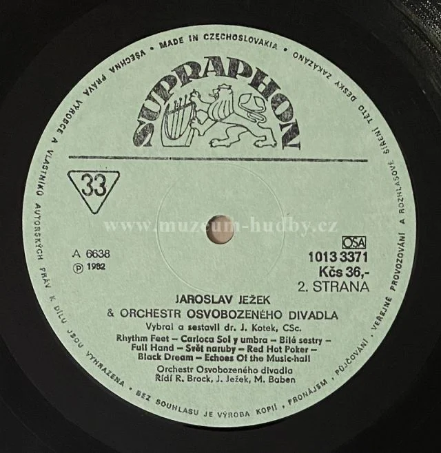 Jaroslav Ježek & Orchestr Osvobozeného Divadla - Obrázek 9