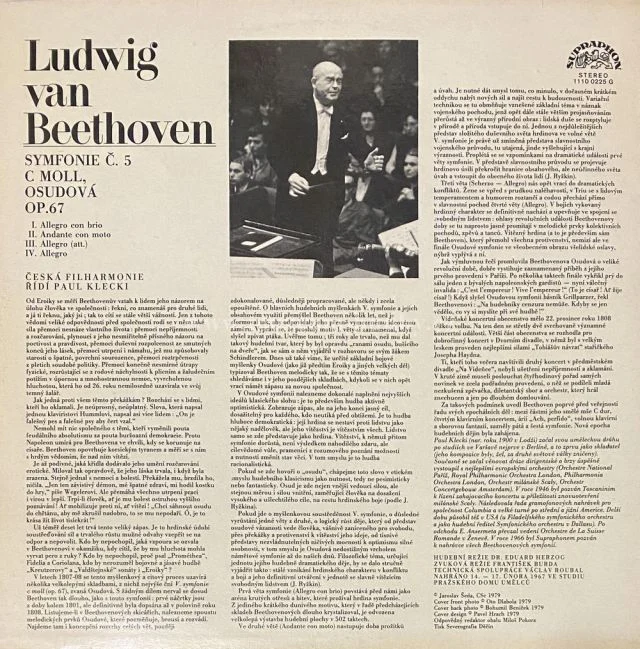 Ludwig van Beethoven, The Czech Philharmonic Orchestra, Paul Klecki - Obrázek 2