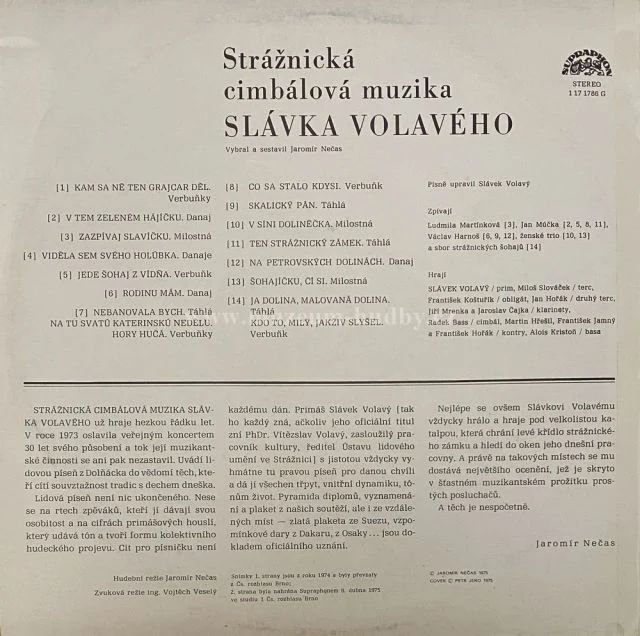 Strážnická Cimbálová Muzika Slávka Volavého - Obrázek 2
