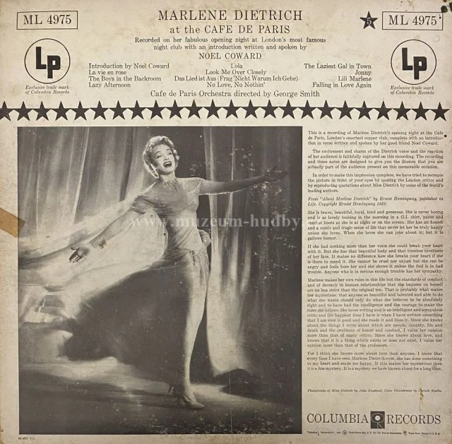 Marlene Dietrich - Obrázek 2