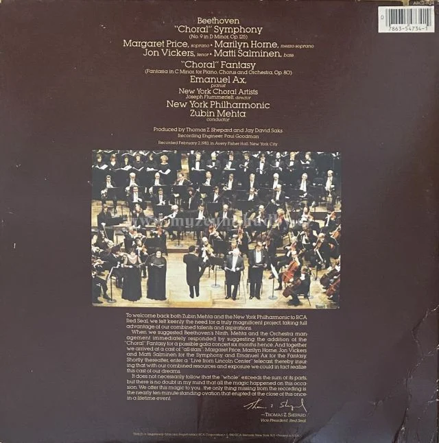 Ludwig van Beethoven, Jon Vickers, Emanuel Ax & Others - Obrázek 3