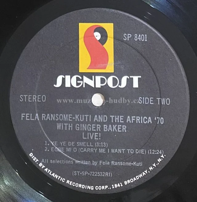 Fela Ransome-Kuti And The Africa 70 With Ginger Baker - Obrázek 5