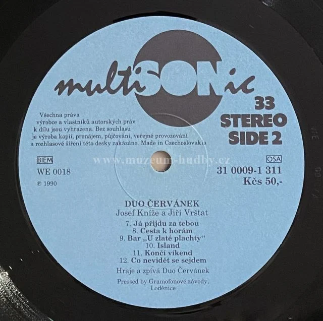 Duo Červánek, Jiří Vrštat, Josef Kníže - Obrázek 5