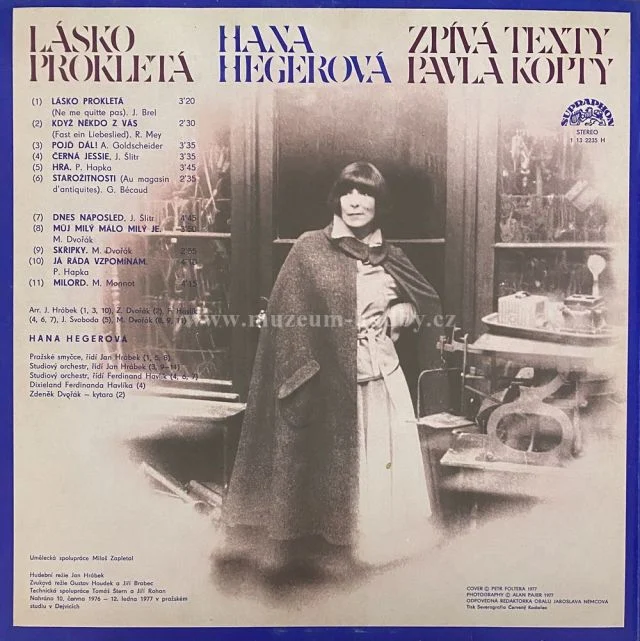Hana Hegerová, Pavel Kopta - Obrázek 2