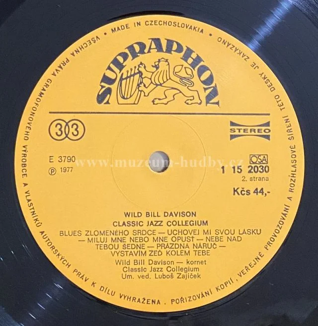 Wild Bill Davison & Classic Jazz Collegium - Obrázek 5