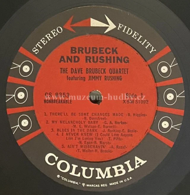 The Dave Brubeck Quartet Featuring Jimmy Rushing - Obrázek 4