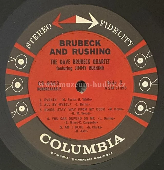 The Dave Brubeck Quartet Featuring Jimmy Rushing - Obrázek 5