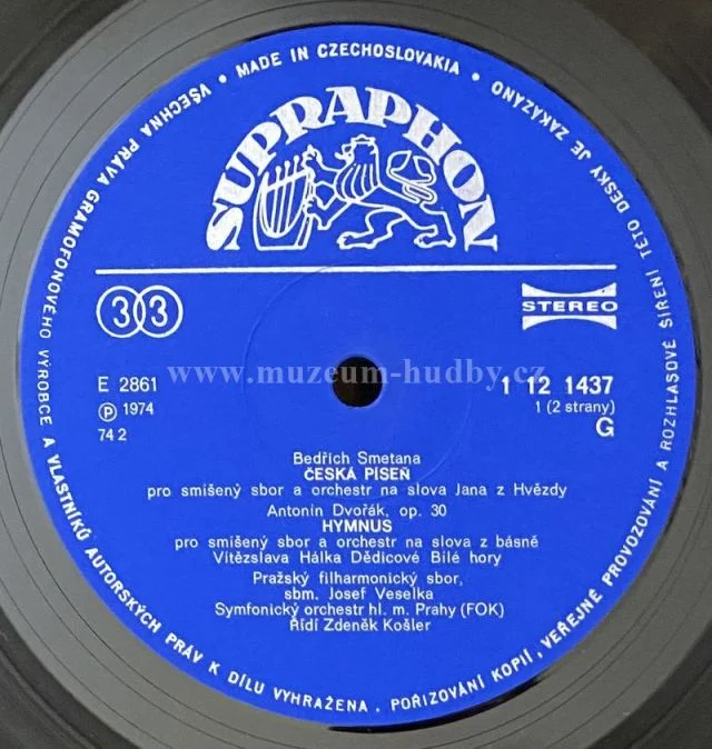 Bedřich Smetana / Antonín Dvořák / Josef Bohuslav Foerster - Obrázek 5