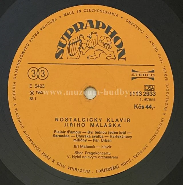 Jiří Malásek, Václav Hybš Orchestra - Obrázek 4
