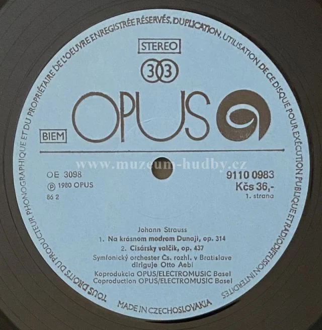 Radio Symphony Orchestra Bratislava, Otto Aebi - Obrázek 4