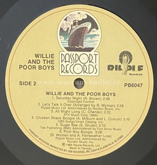 Willie And The Poor Boys - Obrázek 5