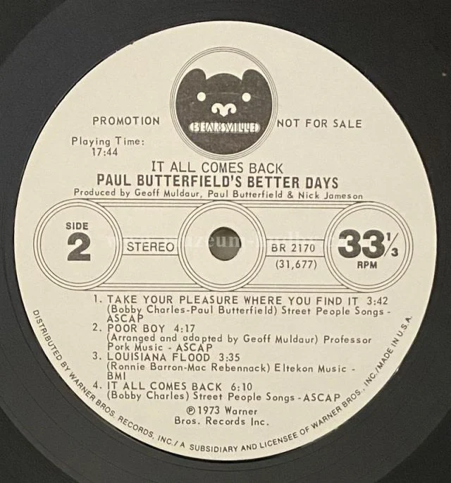 Paul Butterfield's Better Days - Obrázek 6