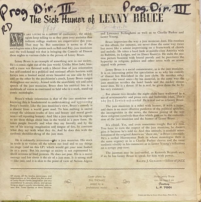 Lenny Bruce - Obrázek 2