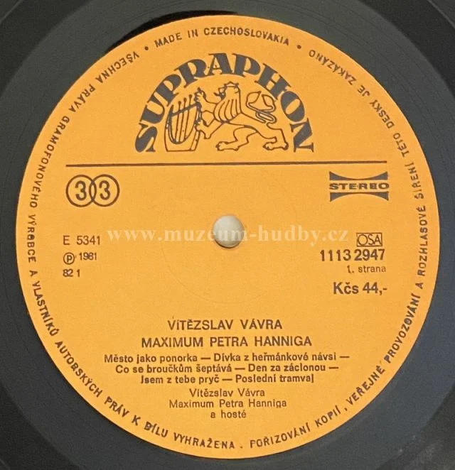 Vítězslav Vávra & Maximum Petra Hanniga - Obrázek 4