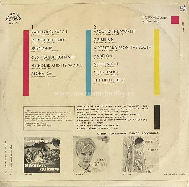 Prague Radio Dance Orchestra, Václav Hybš And His Soloists & Others - Obrázek 2