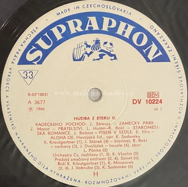 Prague Radio Dance Orchestra, Václav Hybš And His Soloists & Others - Obrázek 3
