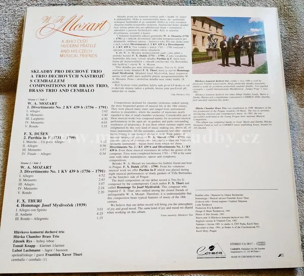 W. A. Mozart, Hlávka Chamber Brass Trio - Obrázek 2