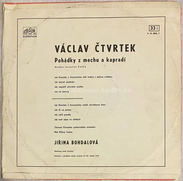 Václav Čtvrtek, Jiřina Bohdalová - Obrázek 2