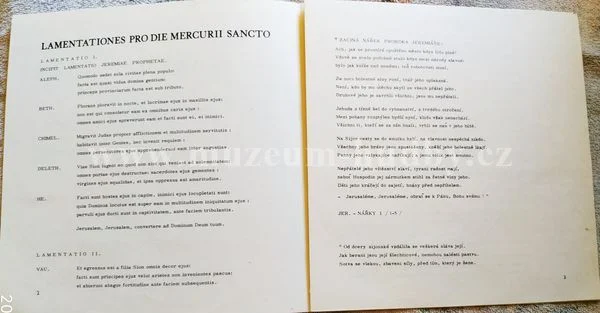 Jan Dismas Zelenka / Nedda Casei / Theo Altmeyer / Karel Berman, Ars Rediviva, Milan Munclinger - Obrázek 4