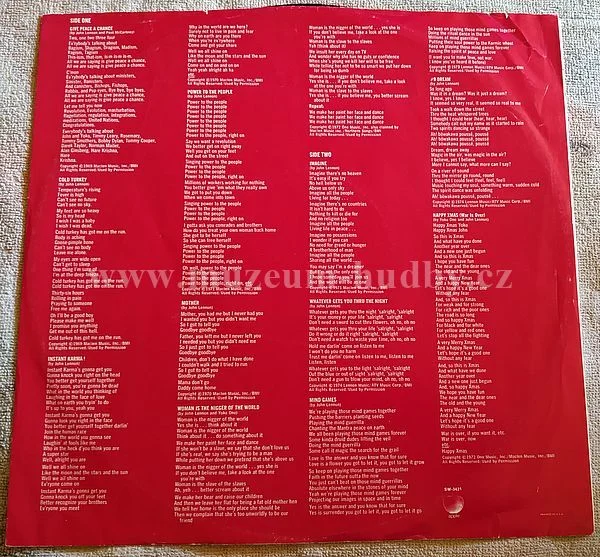 Lennon / Plastic Ono Band - Obrázek 4