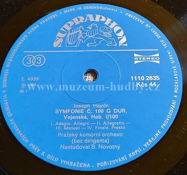 Joseph Haydn, Pražský Komorní Orchestr - Obrázek 4