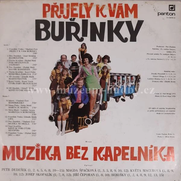MBK, Petr Dudešek, Magda Špačková, Květa Macurová, Jiří Čeporan, Josef Skopalík A Berušky - Obrázek 2