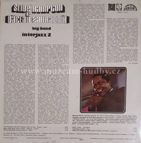 Slide Hampton & Václav Zahradník Big Band - Obrázek 3