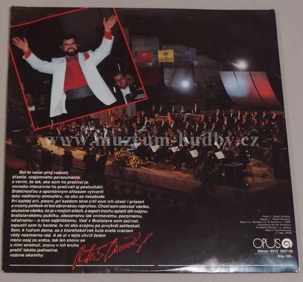 Peter Dvorský, Radio Bratislava Symphony Orchestra, Ondrej Lenárd - Obrázek 3
