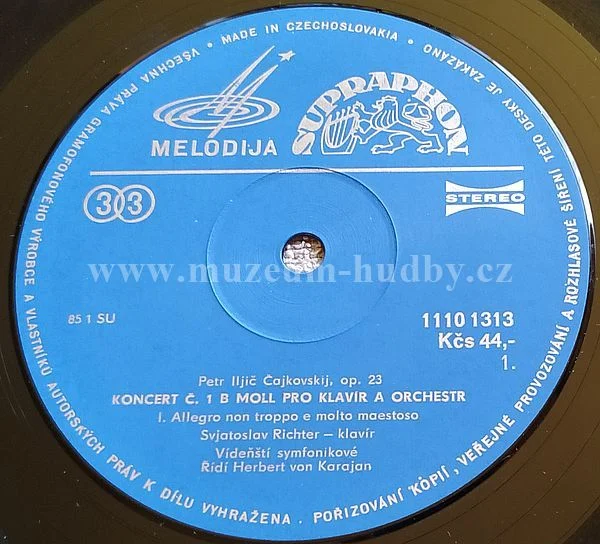 Čajkovskij, Svjatoslav Richter, Vídenští Symfonikové - Obrázek 2