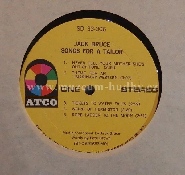 Jack Bruce - Obrázek 4