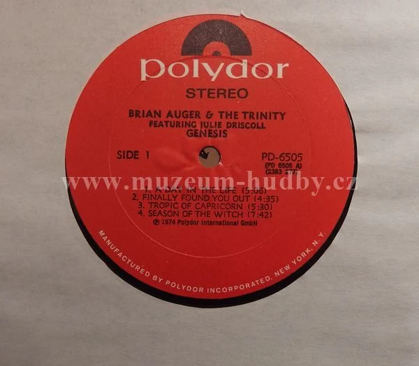 Brian Auger & The Trinity Feat. Julie Driscoll - Obrázek 4