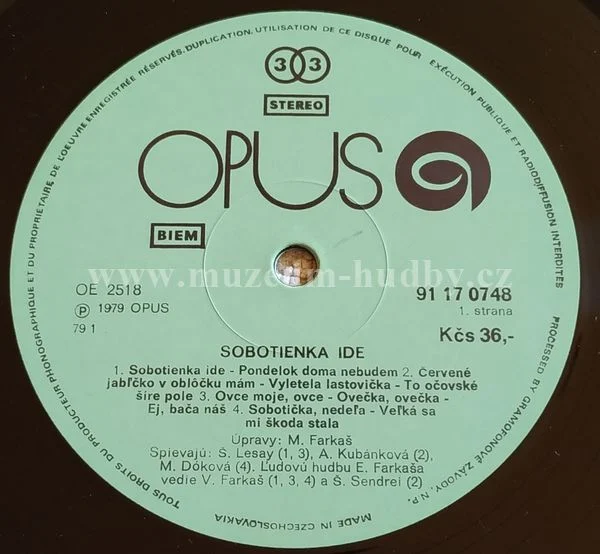 Alžbeta Kubánková, Mária Dóková, Štefan Lesay, Stanislav Mjartan A Farkašovci - Obrázek 3