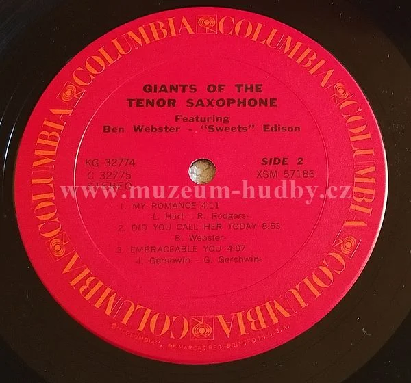 Ben Webster & 'Sweets' Edison / Coleman Hawkins & Clark Terry - Obrázek 5
