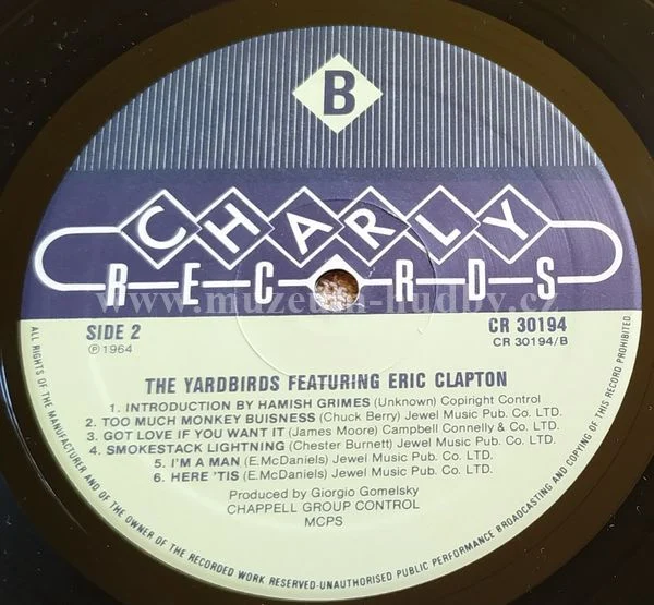 The Yardbirds Featuring Eric Clapton - Obrázek 6