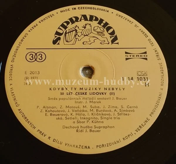 Dechová Hudba Supraphon - Obrázek 3