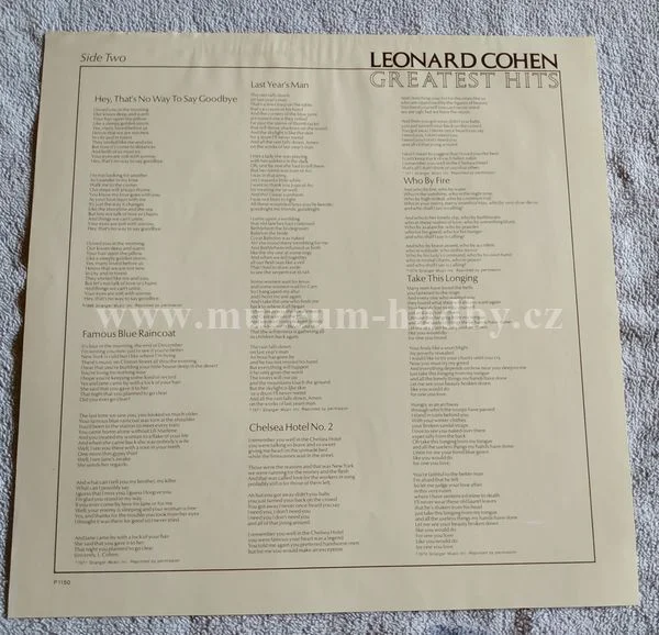 Leonard Cohen - Obrázek 4