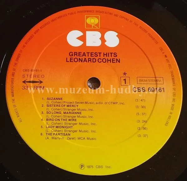Leonard Cohen - Obrázek 7