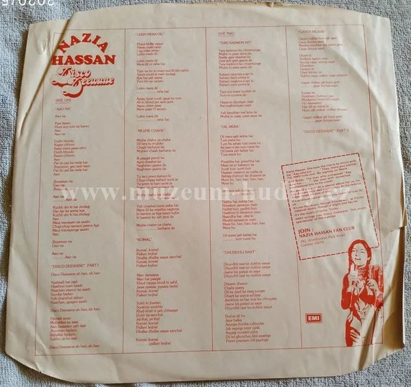 Nazia Hassan, Biddu - Obrázek 3