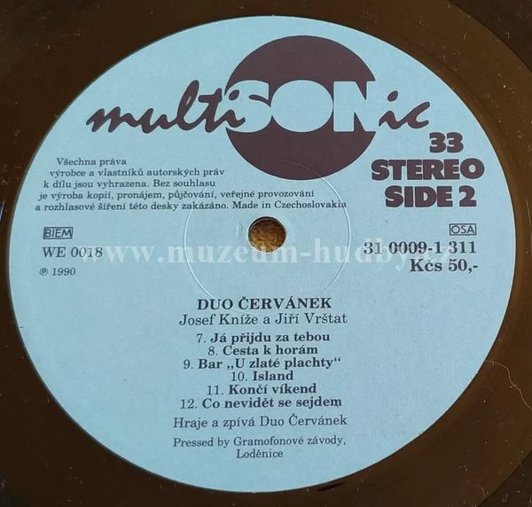 Duo Červánek, Jiří Vrštat, Josef Kníže - Obrázek 4