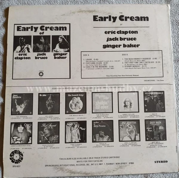 Eric Clapton / Jack Bruce / Ginger Baker - Obrázek 2