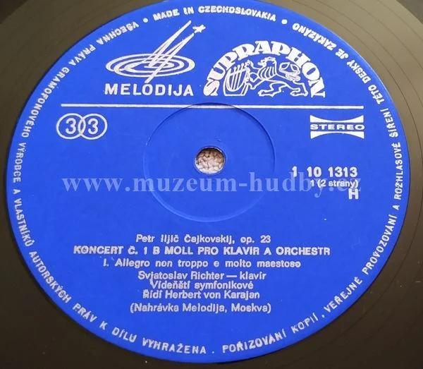 Čajkovskij, Svjatoslav Richter, Vídenští Symfonikové - Obrázek 3