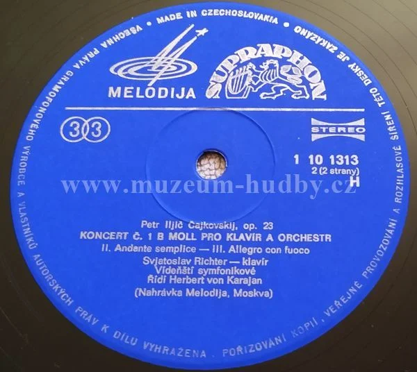 Čajkovskij, Svjatoslav Richter, Vídenští Symfonikové - Obrázek 4