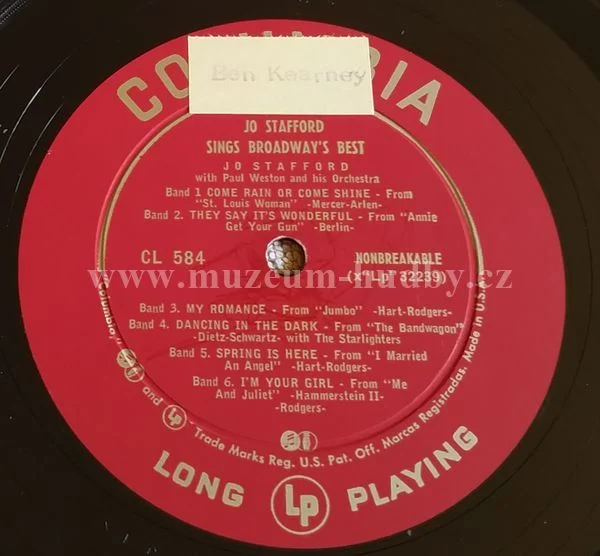 Jo Stafford With Paul Weston And His Orchestra - Obrázek 4
