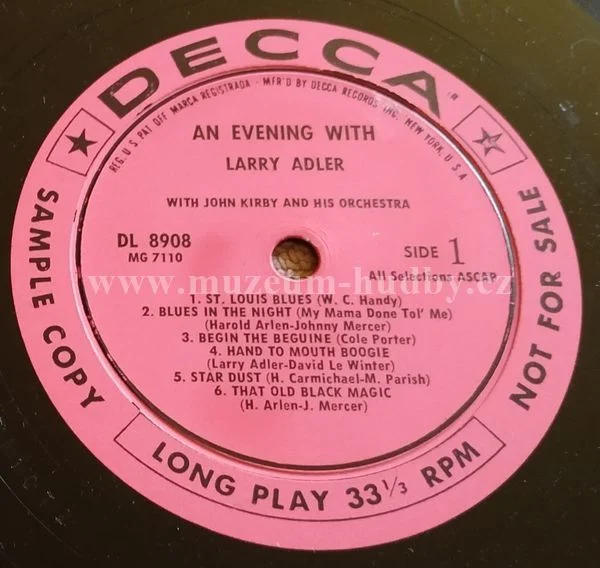 Larry Adler With John Kirby And His Orchestra - Obrázek 3