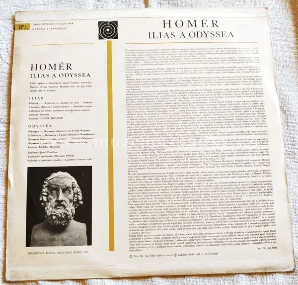 Homér ( Recitují Karel Höger A Luděk Munzar) - Obrázek 2